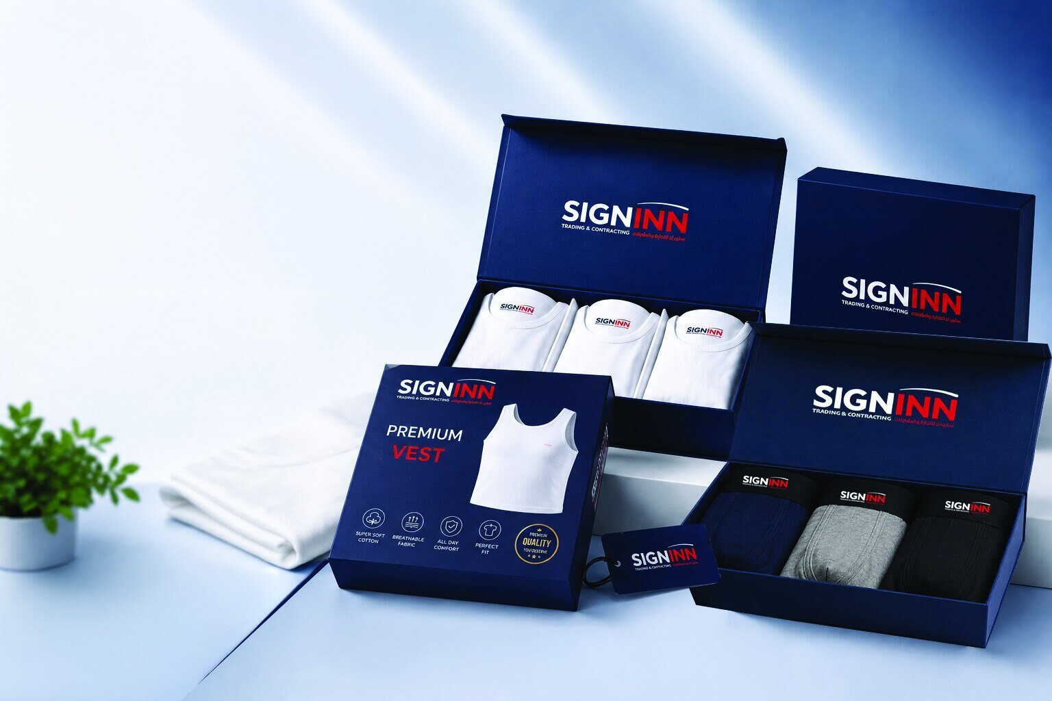SIGN INN Premium Innerwear collection