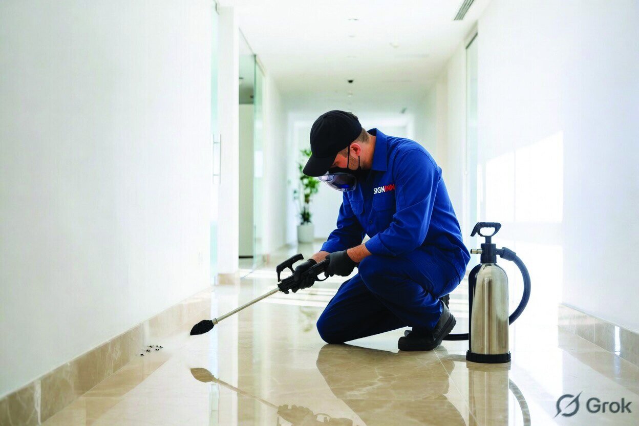 SIGN INN pest control service